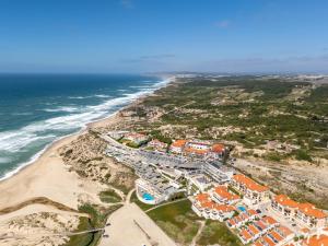 an aerial view of a resort on the beach at Praia D'el Rey A1 - Golf & Beach in Óbidos