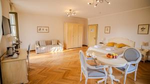 Posezení v ubytování Relais Corte Cavalli