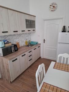 Η κουζίνα ή μικρή κουζίνα στο Yasmine Apartment Ultracentral