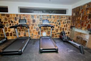 Spordikeskus ja/või sportimisvõimalused majutusasutuses Cascadia Apartments Kigali