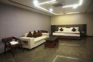 MOUNT VIEW HOTEL客房内的一张或多张床位