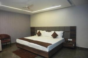 MOUNT VIEW HOTEL客房内的一张或多张床位