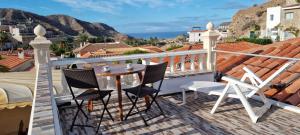 Naturlandskabet i nærheden af villaen