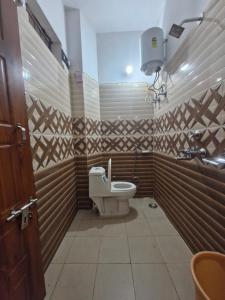 Koupelna v ubytování Hotel Aashirwad