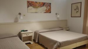 Postel nebo postele na pokoji v ubytování Hotel Ariston