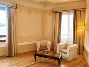 Posezení v ubytování Radisson Blu GHR Rome