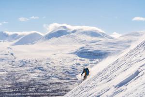 Το STF Abisko Turiststation τον χειμώνα