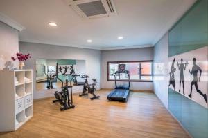 Fitness centrum a/nebo fitness zařízení v ubytování Allegro Murcia Azarbe