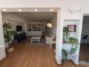 Posezení v ubytování Caparica Beachfront Oceanview