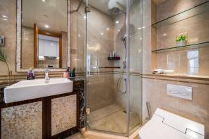 Koupelna v ubytování 柃居 B&B - Suzhou Center Apartment