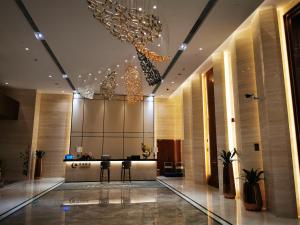 Posezení v ubytování 柃居 B&B - Suzhou Center Apartment