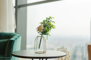 Posezení v ubytování 柃居 B&B - Suzhou Center Apartment