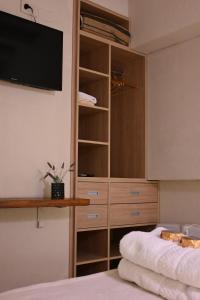 Cama ou camas em um quarto em La Posadita de Chacras