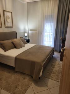 Postel nebo postele na pokoji v ubytování K's cozy vibe