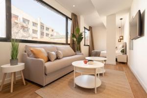 TV a/nebo společenská místnost v ubytování Catalina en Madrid