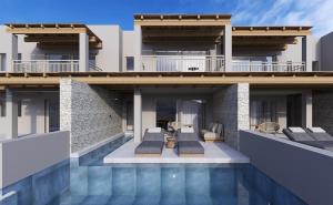 The swimming pool at or close to Paralos Irini Mare