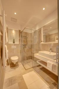 Koupelna v ubytování Garni Hotel Kessler