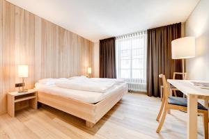Letto o letti in una camera di Propstei Sankt Gerold