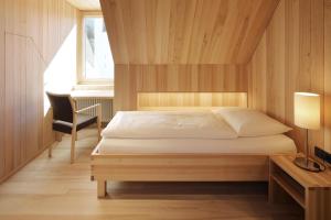 Letto o letti in una camera di Propstei Sankt Gerold