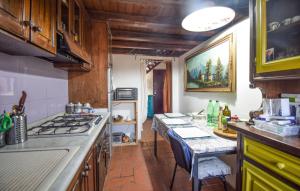 Kuchyň nebo kuchyňský kout v ubytování Amazing Apartment In Roma With Wifi