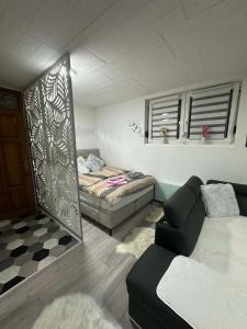 Ένα ή περισσότερα κρεβάτια σε δωμάτιο στο Apartman Bn Vlasic