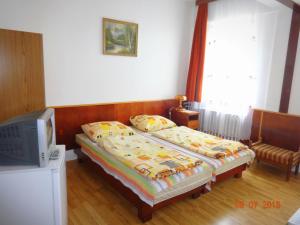 Postel nebo postele na pokoji v ubytování Botax Motel