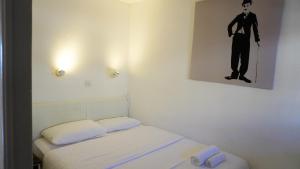 Posteľ alebo postele v izbe v ubytovaní Appartement 753, 4 personnes, vue mer By Palmazur