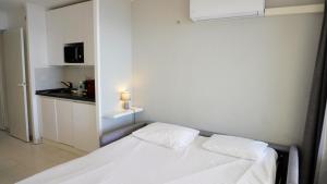 Posteľ alebo postele v izbe v ubytovaní Appartement 753, 4 personnes, vue mer By Palmazur