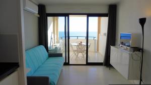 Kuchyňa alebo kuchynka v ubytovaní Appartement 753, 4 personnes, vue mer By Palmazur