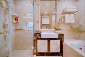 Koupelna v ubytování 柃居 B&B - Suzhou Center Apartment