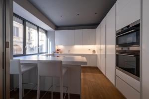 Kuchyňa alebo kuchynka v ubytovaní Prestige Apartments Torino