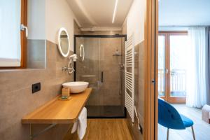 Koupelna v ubytování Agriturismo Donec