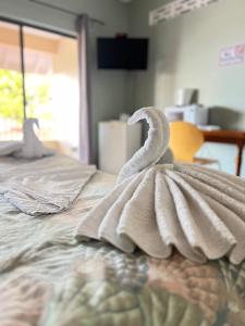 Postel nebo postele na pokoji v ubytování Seaview Apartel