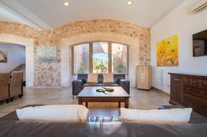 Χώρος καθιστικού στο Sol y Vida en Agroturismo son Sampoli