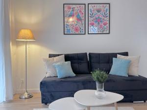 Część wypoczynkowa w obiekcie Apartamenty "Bastion Wałowa'' Q4Apartments