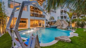 an image of a house with a swimming pool at Siesta Springs in Siesta Key