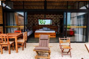 TV a/nebo společenská místnost v ubytování Casa Hotel Cautiva + 37 fotografií
