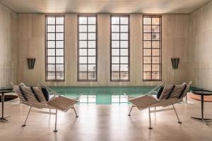 Uma área de estar em Hotel Fasano Sao Paulo