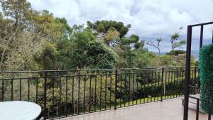 Village de Charme - 2km do Capivari的阳台或露台
