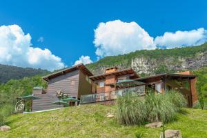 a house on the side of a hill at Valle Ristretto - Exclusivo para Casais in Gramado