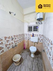 Kuchyň nebo kuchyňský kout v ubytování Bacpack Monkey HomeStay