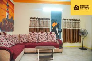Posezení v ubytování Bacpack Monkey HomeStay
