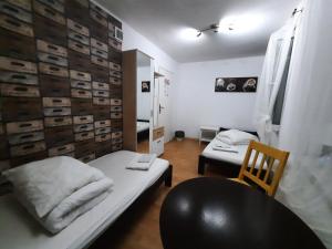 Posteľ alebo postele v izbe v ubytovaní Lorf Hostel&Coffee