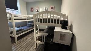 Postel nebo postele na pokoji v ubytování Queen Nest Hotel