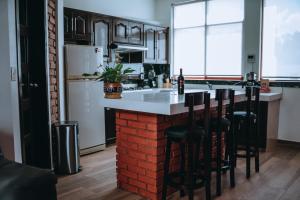 Kuchyň nebo kuchyňský kout v ubytování Casa FRANLUS Apartmento 3 Planta alta