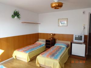 TV a/nebo společenská místnost v ubytování Botax Motel