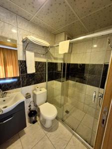 Koupelna v ubytování Toprak Apart Otel