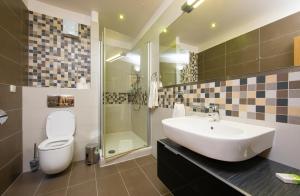 Kúpeľňa v ubytovaní Hotel Bystrá