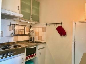 Kuchyňa alebo kuchynka v ubytovaní Résidence Les Aloubiers - Très joli deux pièces pied des pistes MAE-3544