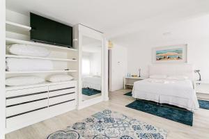 Postel nebo postele na pokoji v ubytování Bela casa frente mar em Santo Antônio CDA1647 + 26 fotografií